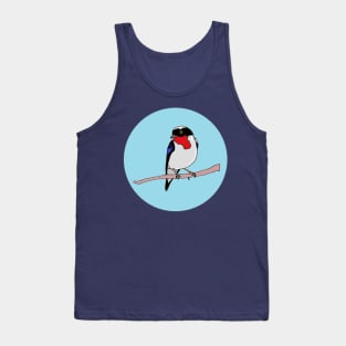 Cherry-Throated Tanager Tank Top